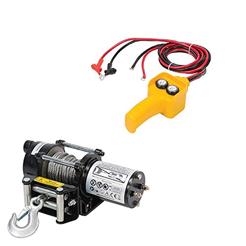 Silverline 748850 Polipasto Eléctrico, 12V, 909 kg