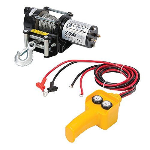 Silverline 748850 Polipasto Eléctrico, 12V, 909 kg