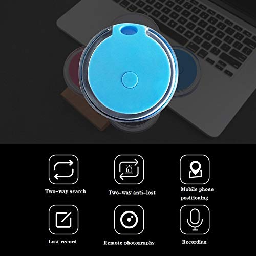 Smart Finder Bluetooth 4.0 Mini Mascota Buscador GPS Localizador, Mascota Anti Perdida Rastreador para Gatos Perro