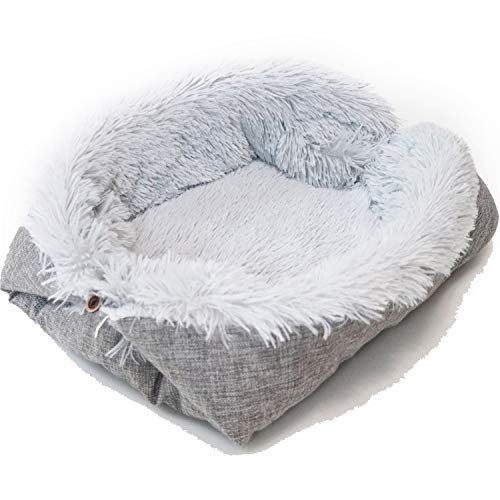 Solarphoenix Cama para Gatos y Gatos, Suave, de Felpa, para otoño, Invierno, cálida, para Perros pequeños, cashmera, colchón, para Gatos, Perros, Productos para Mascotas