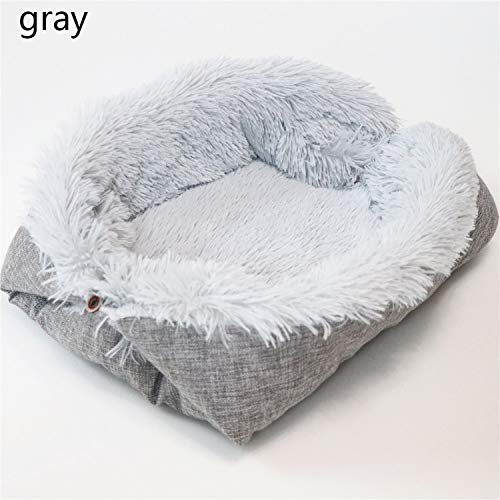 Solarphoenix Cama para Gatos y Gatos, Suave, de Felpa, para otoño, Invierno, cálida, para Perros pequeños, cashmera, colchón, para Gatos, Perros, Productos para Mascotas