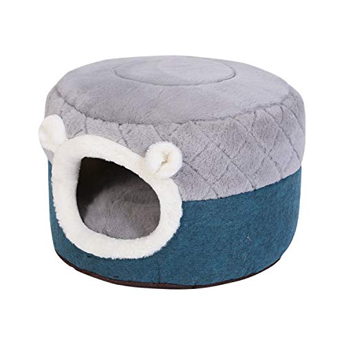 Solarphoenix Canasta para Mascotas Gatos, caseta cálida para Perros, Cachorros, caseta para Dormir, caseta de Peluche, Cama de Gato