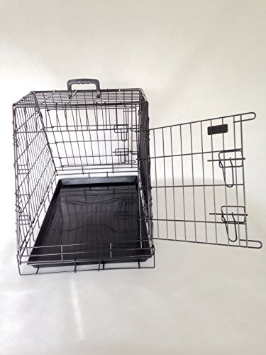 Solo Pendiente (Front + Back) coche perro Jaula Crate 2 puertas gyc04p