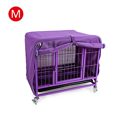 Sue Supply Cubierta de malla de poliéster para maletero de mascota, resistente, transpirable, de alta calidad, color morado