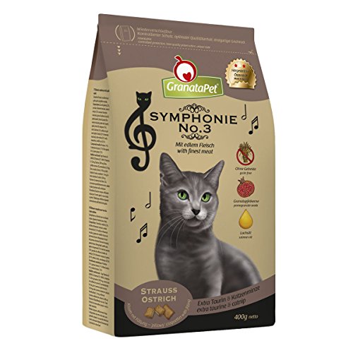 Symphonie sinfonía trockenfutter Gato Adult de Avestruz, 6 Pack (6 x 400 g)