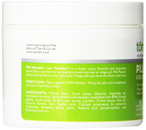 tomlyn Pill-Masker (Original) para Perros y Gatos, 4oz