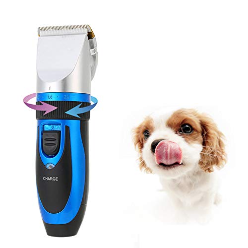 TQBQ Maquina De Cortar Pelo para Perros Recortadora De Pelo Profesional para Mascotas Recortadora De Pelo Profesional para Mascotas Recortadora De Cabello para Mascotas Recargable