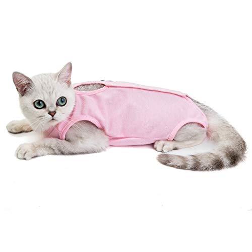 Traje de Recuperación Profesional para Heridas Abdominales O Enfermedades de La Piel, Alternativo para Gatos y Perros, DespuéS de La CirugíA, Ropa para El Hogar