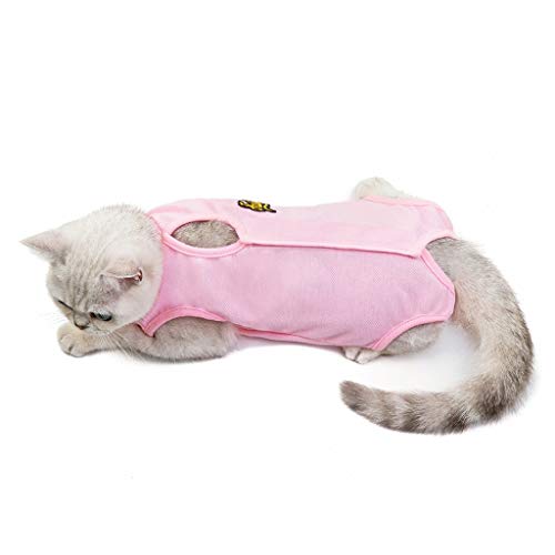 Traje de Recuperación Profesional para Heridas Abdominales O Enfermedades de La Piel, Alternativo para Gatos y Perros, DespuéS de La CirugíA, Ropa para El Hogar