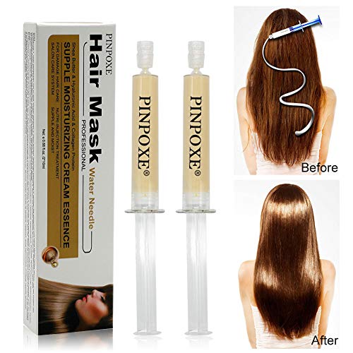 Tratamiento profesional para el cabello, kit de tratamiento para uso doméstico, calidad de salón, alisado de pelo, secar al aire libre, 2 piezas