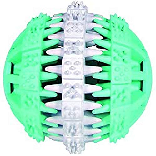 Trixie Denta Fun Pelota, Menta, Caucho Natural, ø7 cm