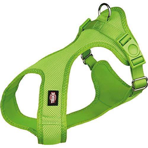 TRIXIE Suave Perro arnés, 25 – 35 cm x 15 mm, Color Verde