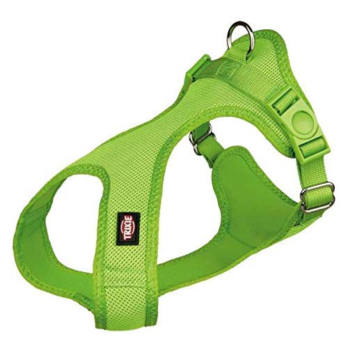 TRIXIE Suave Perro arnés, 25 – 35 cm x 15 mm, Color Verde