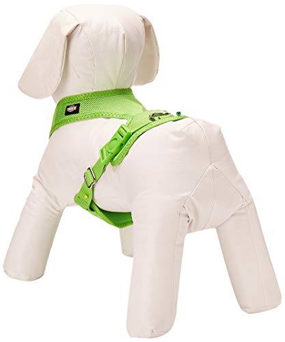 Trixie Suave Perro arnés, 33 – 50 cm x 20 mm, Verde