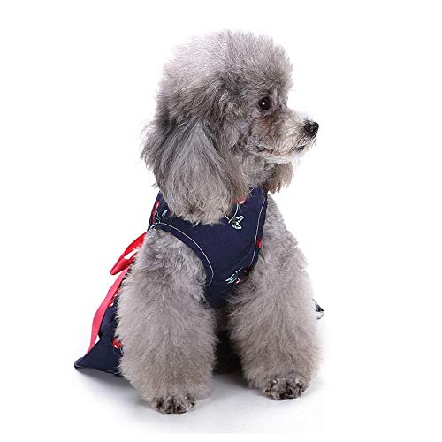 TUOTANG Falda de Moda para Mascotas Ropa para Mascotas Falda de Verano Vestido Falda para Perro, 4,Medium