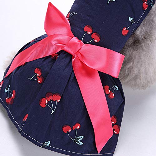 TUOTANG Falda de Moda para Mascotas Ropa para Mascotas Falda de Verano Vestido Falda para Perro, 4,Medium