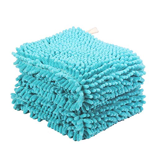 TuoTang Perro de Mascota Super Absorbente Toalla Grande Toalla Absorbente artefacto Secado rápido de Peluche de Oro baño de casa de Gato Suministros Esenciales,Rose (Re)