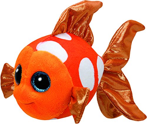 Ty- Peluche, Juguete, Color Naranja, 15 cm (United Labels Ibérica 37176TY)