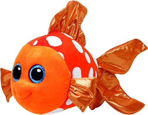 Ty- Peluche, Juguete, Color Naranja, 40 cm (United Labels Ibérica 37072TY)