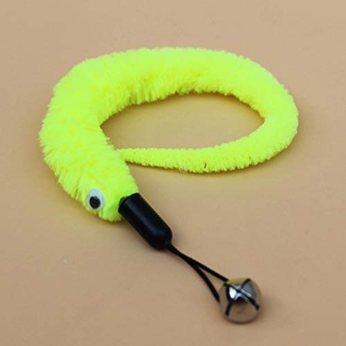 Unlxn Interés Juguetes para Gatos Juguete para Gatos Juguete De Felpa Reemplazo Gatito Mascota Juguete para Perros Juego Divertido Pluma Interactiva 5 Piezas 23 Cm