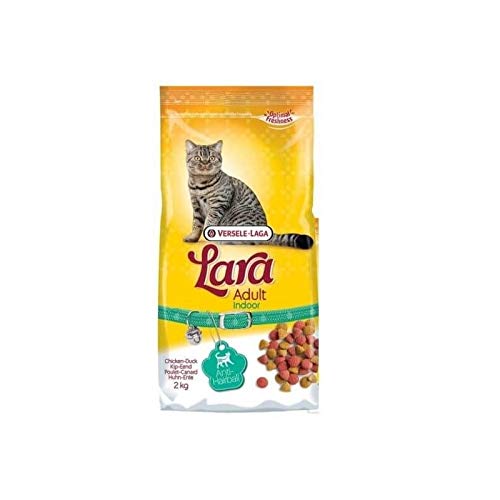 Versele-laga Lara Lara – Lara Adult Indoor – Pienso para Gatos Adult Indoor 2 K