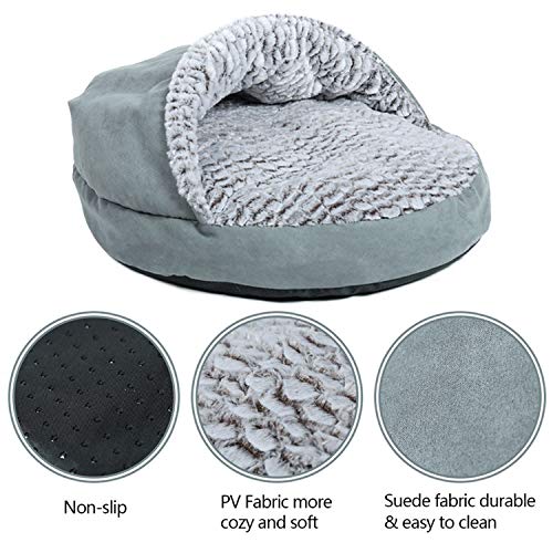 Vicky - Cama para Perros domésticos para Perros y Gatos pequeños, Suave, Antideslizante, sólida, Lavable, cojín para Perros pequeños y Gatos