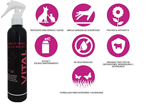 Vital Repelente para Perros y Gatos 250 ml