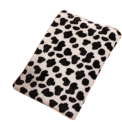 Westeng 1X Manta para Mascotas Patrón de Leopardo Manta para Perros Grueso y Suave Alfombrillas para Perros Otoño e Invierno Manta