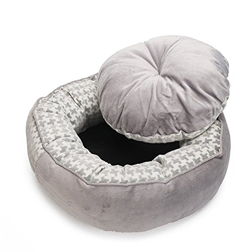 Wguili Cama del Animal doméstico Teddy Pet Pad Pet Bomei Samoye Schnauzer Cama para Perros, pequeños y medianos, Suministros para Mascotas, Perrera Lavable Adecuado para Gatos y Perros