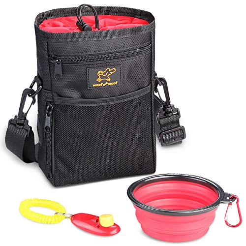 WoofWoof Dog Treat Bolsa de entrenamiento bolsa