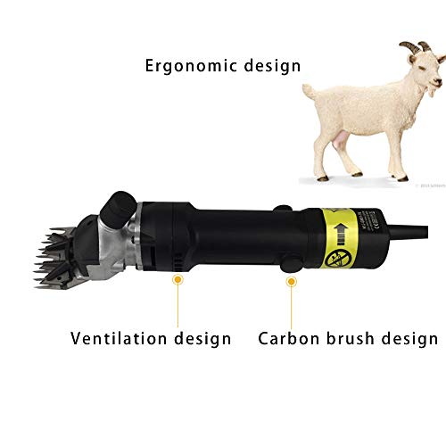 XBTECH 690W No lastimar a Las ovejas Cortadoras de Animales Suministros para el Aseo de Animales Pesados Tijeras de Ganado Cizallas Gran Animal de Granja Cabra Alpaca Mascota