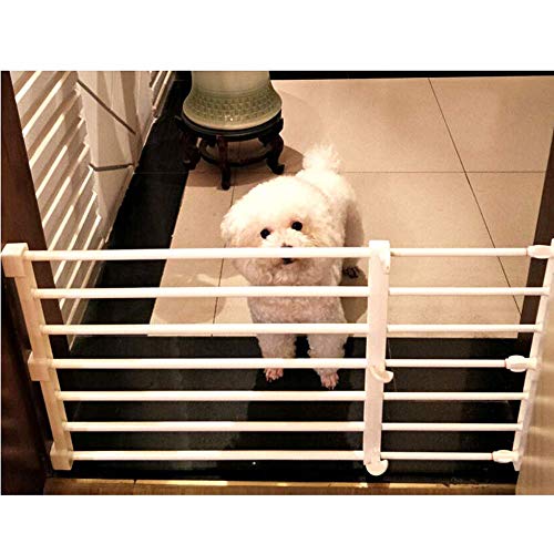 Xinyuanjiafang Puerta Ajustable para Mascotas Valla para Perros Puerta de Seguridad para bebés Puerta Aislante para Mascotas Barrera Interior para Gatos pequeños Organizador de Armario,1,Width35cm