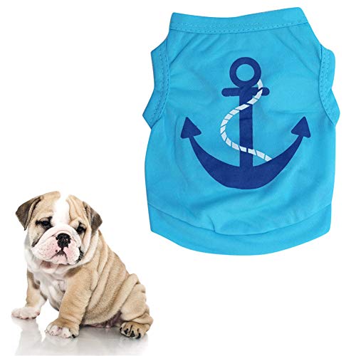 Yagoal Ropa para Gatos Verano Chaleco Perro Verano French Bulldog Clothes Dog Clothes For Summer Doggy Coats Clothes For Dogs Puppy Clothes Cute Clothes Blue,s