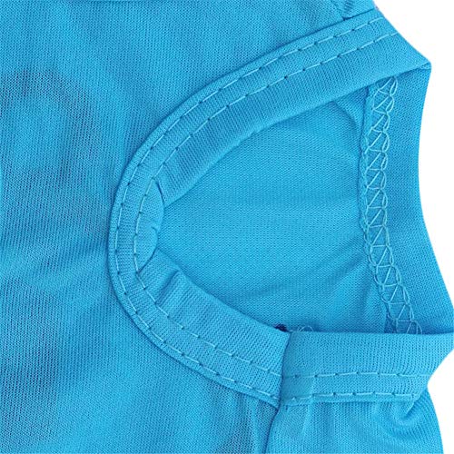 Yagoal Ropa para Gatos Verano Chaleco Perro Verano French Bulldog Clothes Dog Clothes For Summer Doggy Coats Clothes For Dogs Puppy Clothes Cute Clothes Blue,s