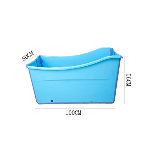 YC electronics Tina de baño Plegable del Perro, Lavabo de baño del Perro del Gato del Animal doméstico, Piscina del Animal doméstico, 100 * 50 * 56cm (Color : Pink)