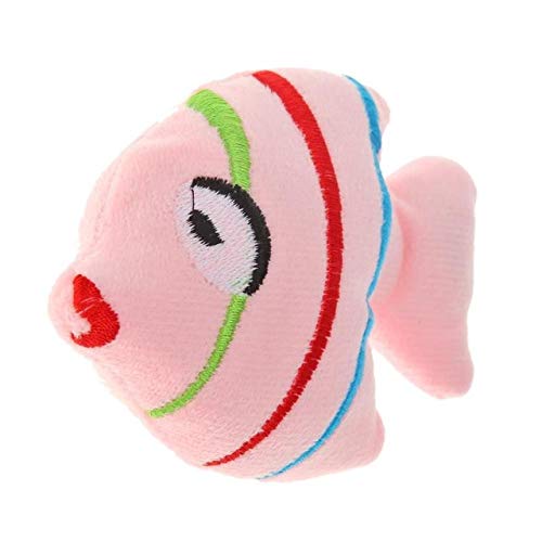 YLCWZD Perros Juguete Perro Animal De Dibujos Animados En Forma De Perro De Peluche De Juguete para Mascotas Squeak Chew Bite Sound Molar Toys Funny Interactive Plush Cat Toy, 1 Pc Plush