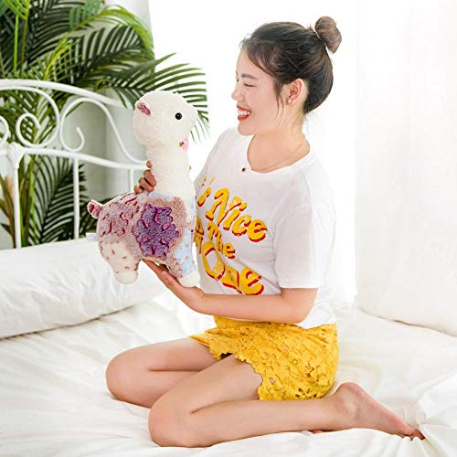 Ylout Alpaca De Peluche De Ovejas De Juguete Japonés Suave De Peluche Bebé De Peluche Animales De Peluche Regalos para Los Niños Almohadas Rellenas 40Cm