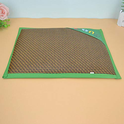 YOUJIAA Perros Gatos Alfombra de Enfriamiento Doble Cara Estera de Jaula Alfombrilla de Refrigeración para Mascotas (Verde, 40 * 60cm)