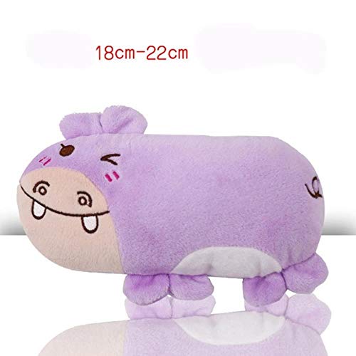 yuandan Perro Toyplush Interactivo Cute Dog Toys Squeaky Bones Ice Carrot 1 Piezas Puppy Chew Toys Interactive Cat Toys Pet Dogs Sound Toys para Perros pequeños, Cerdo, Gratis