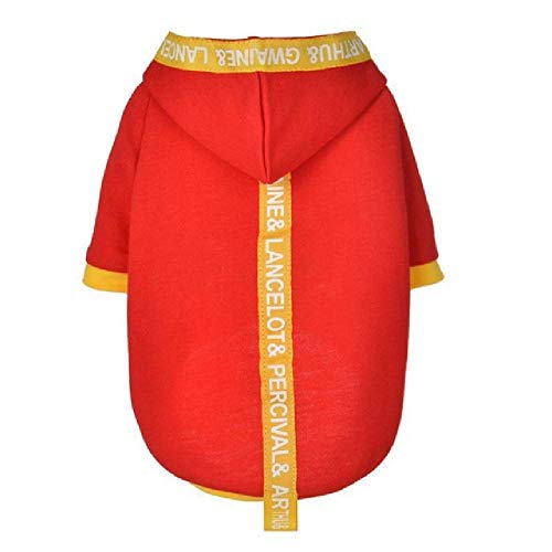 YUESJX - Abrigo de Invierno para Perros y Mascotas, con Capucha, para Perros, Chihuahua, de algodón, Sudadera con Capucha para Perro Bulldog francés