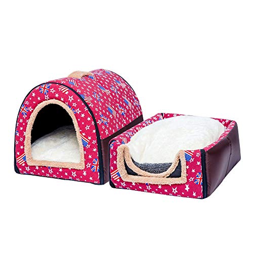 YUIOP Caseta para Perros Caseta para Mascotas Caseta para Mascotas Extraíble Y Lavable Cuatro Estaciones Universal para Mascotas