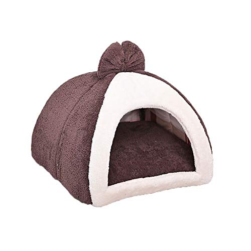 YUIOP Caseta para Perros Four Seasons Universal Removable Cerrada Caseta para Perros Winter Warm Pet House