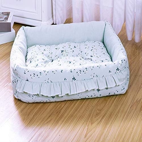 YUIOP Kennel Four Seasons Universal Pet Nest Colchón Cuadrado para Perros Pequeños Y Medianos