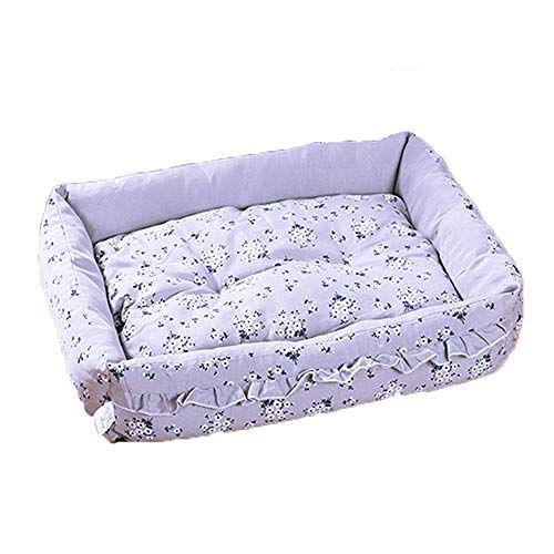 YUIOP Kennel Four Seasons Universal Pet Nest Colchón Cuadrado para Perros Pequeños Y Medianos