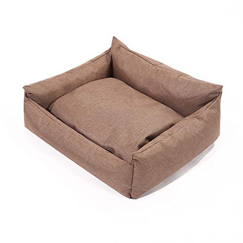 YUIOP Kennel Oxford Cloth Kennel Winter Warm Pet Mat Cama para Perros