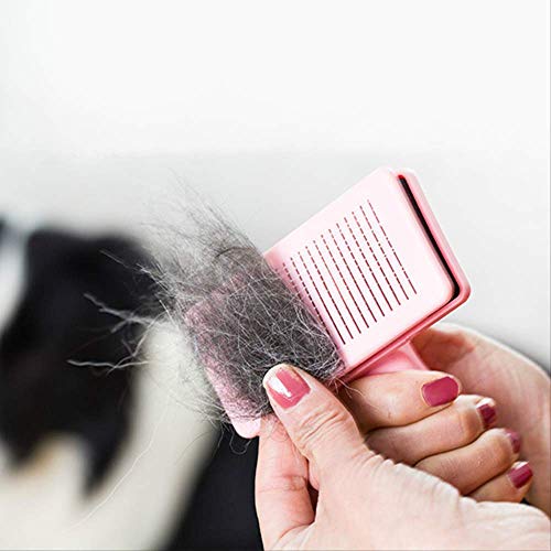 ZGRZ Perros Gatos Cepillo Cepillo para Mascotas Cepillo para Perros Cepillo para Gatos Peine para Perros Peine para Gatos Satos Peine para El Cabello Shaggy Hair Remover Cepillo para Arco