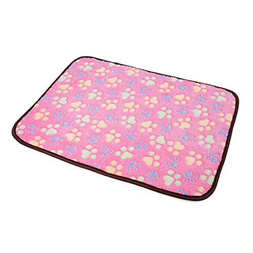 Zhao Li - Esterilla para Mascotas de Verano Royal Goose Mat de Doble Cara para Perros, con Pelo Dorado, D, 65CMX50CM