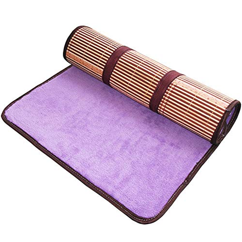 Zhao Li Pet Suministros caseta Gato arenero Perro Alfombrilla de Hielo Mascota Perro Gato Manta de caseta de Perro Cachorro de Pelo Dorado Que Oso Teddy Doble Cara bambú Mat – \@, Large