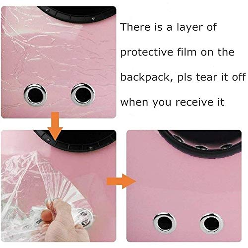 ZLYCZW Mochila portátil para Mascotas, Bolsa súper Transpirable para Gatos y Perros pequeños, Bolso Impermeable, diseño de Burbuja de cápsula Espacial para Senderismo, Viajes y Caminatas