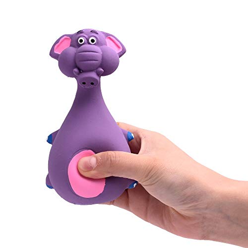 ZXLLO Juguete De Perro De Goma Juguete De Cachorro De Látex Chirriante Funny Animal Sets Pet Juego Interactivo para Perros Pequeños para Perros Pequeños Medianos Y Grandes No Tóxico